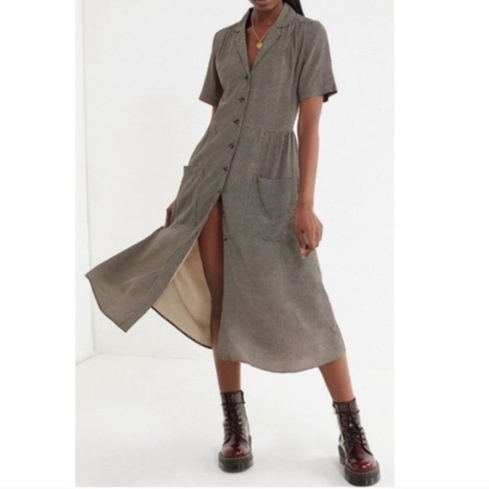 Urban Outfitters Houndstooth Dress